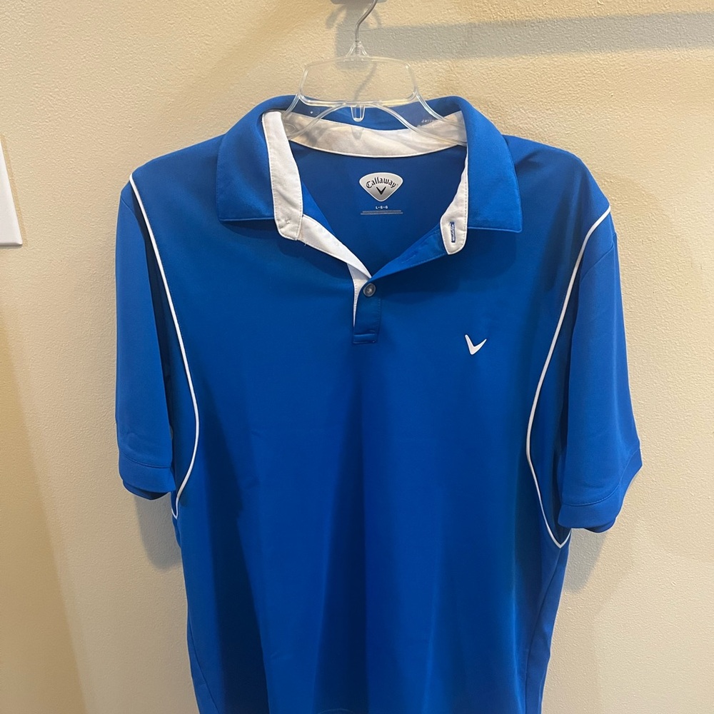 Callaway Men's Blue Polo Shirt